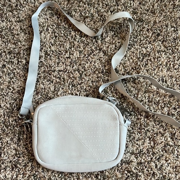 VOORAY Sidekick Crossbody Bag GRAY MOTO Women’s purse adjustable strap Neoprene - Picture 4 of 9